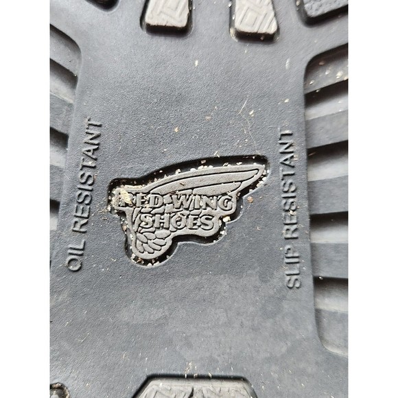 Red Wing Steel Toe Oxford Work Safety Shoes Mens Sz 11.5 M‎ USA  6709 Black main image 12